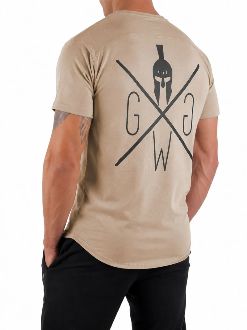 Gym T-Shirt 'Warrior' - Off White