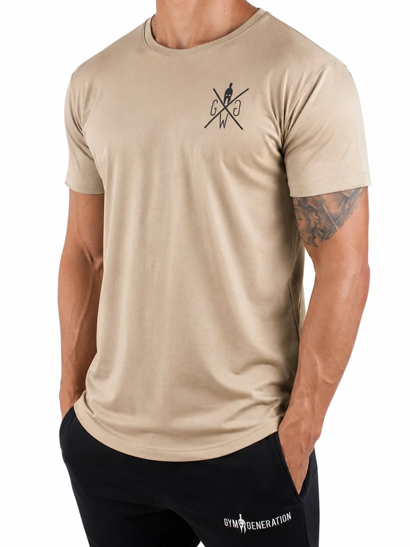 Gym T-Shirt 'Warrior' - Off White