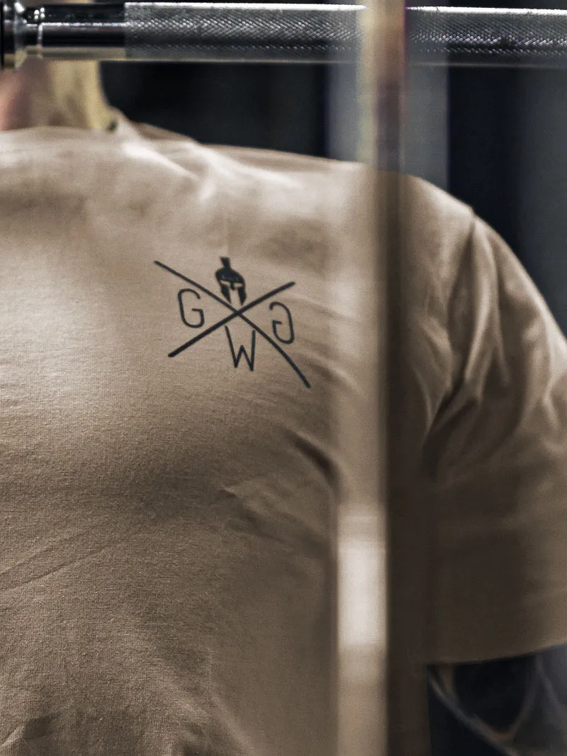 Gym T-Shirt 'Warrior' - Off White