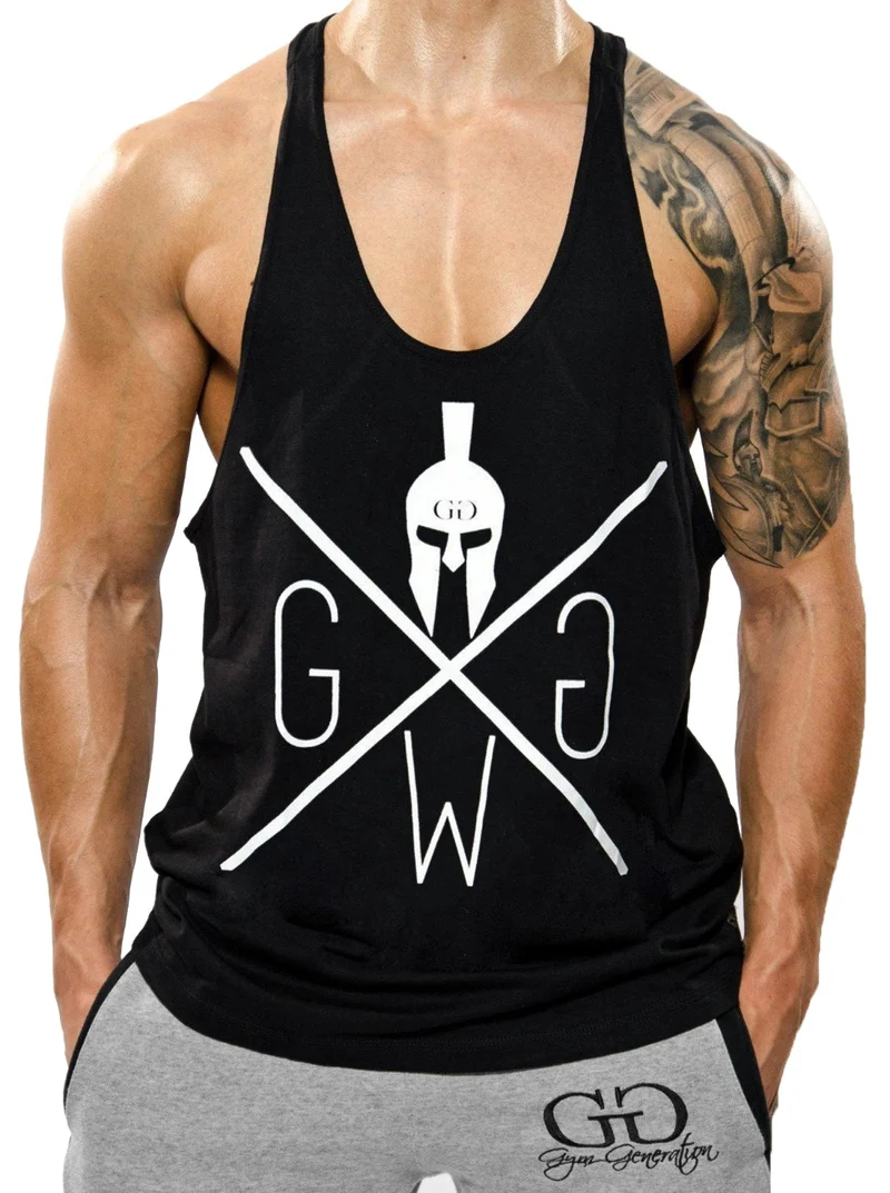 Stringer Tank Top 'Classic' - Schwarz
