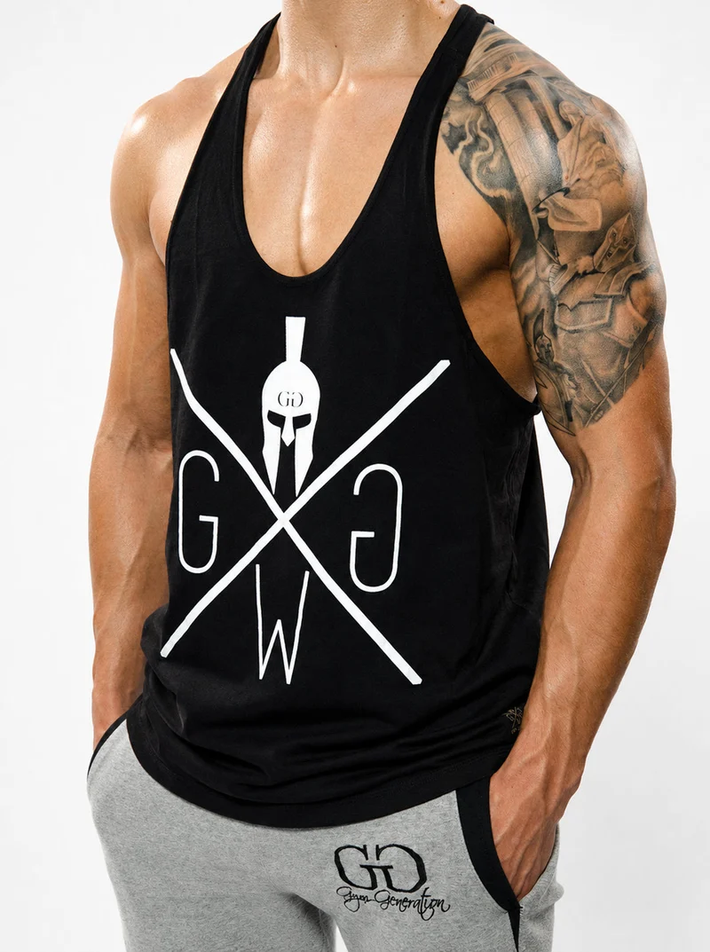 Stringer Tank Top 'Classic' - Schwarz