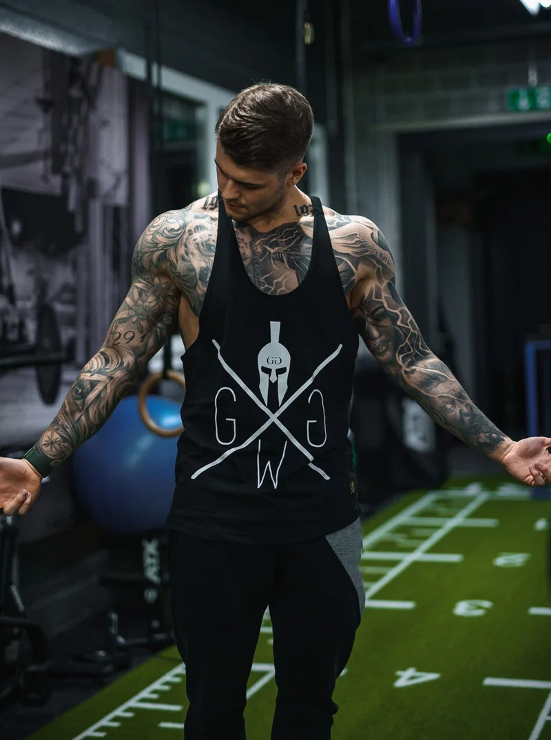 Stringer Tank Top 'Classic' - Schwarz