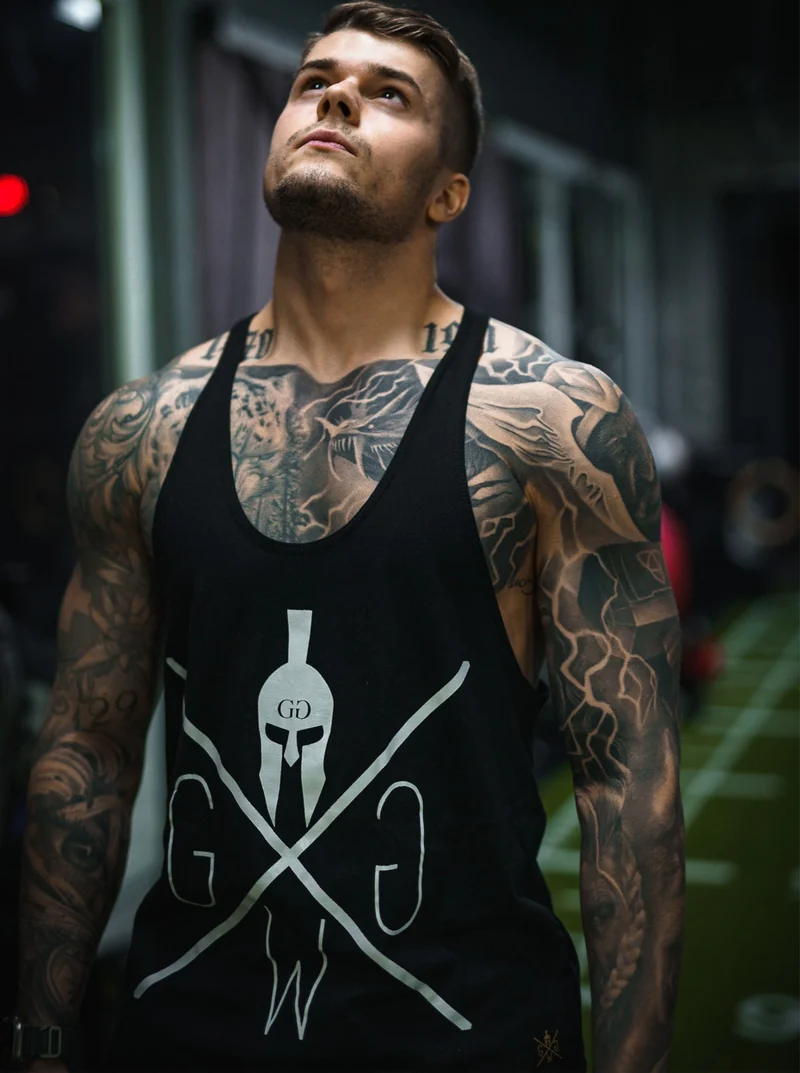 Stringer Tank Top 'Classic' - Schwarz