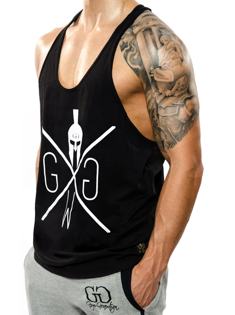 Stringer Tank Top 'Classic' - Schwarz