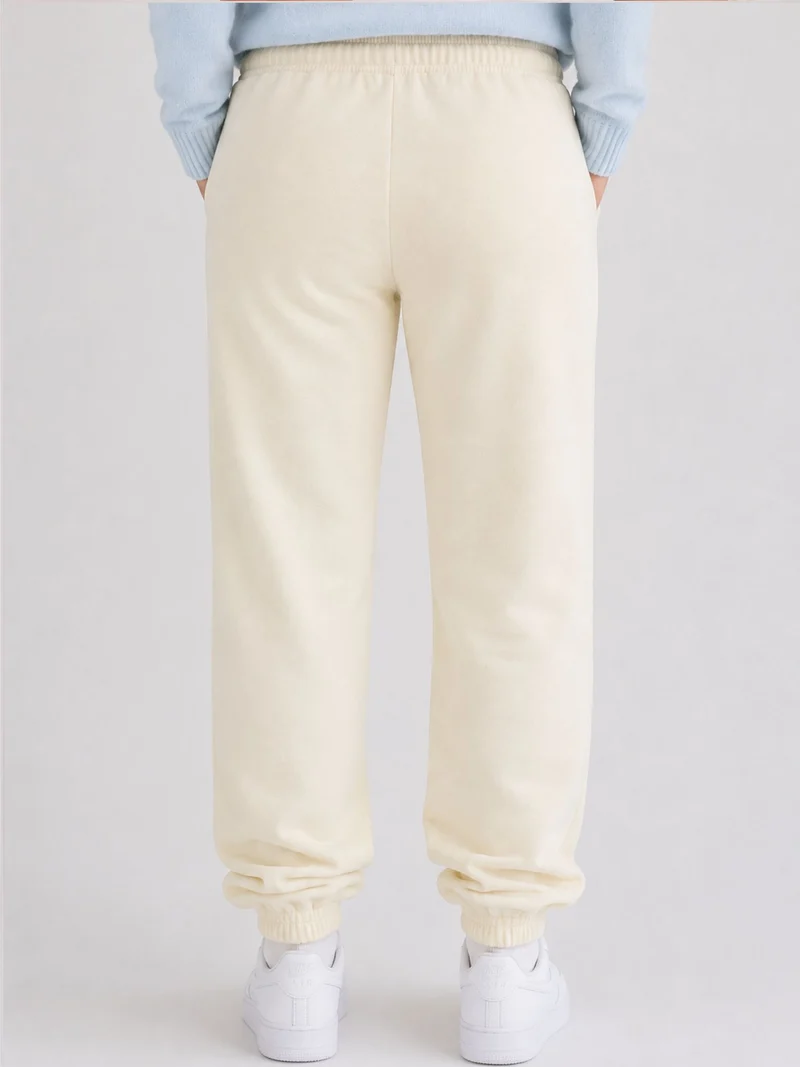 BOGILVY - STELLA, Straight Fit, Sweatpants, Mid Rise, VANILLE ICE