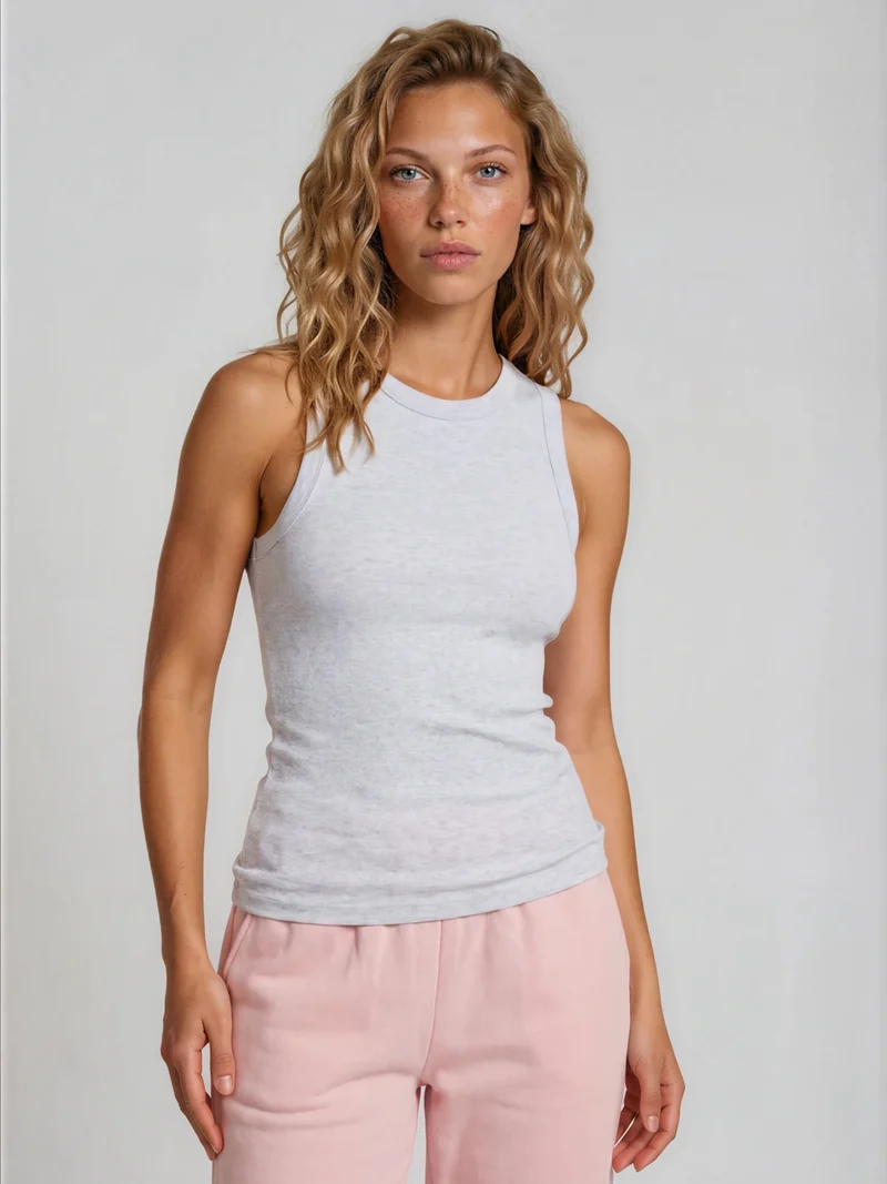 BOGILVY - STELLA, Straight Fit, Sweatpants, Mid Rise, Rosa