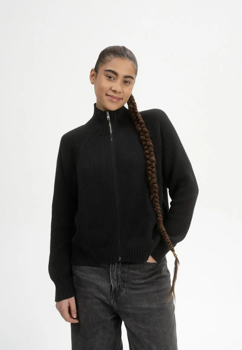 Rippstrick Jacke Style KAMUKA