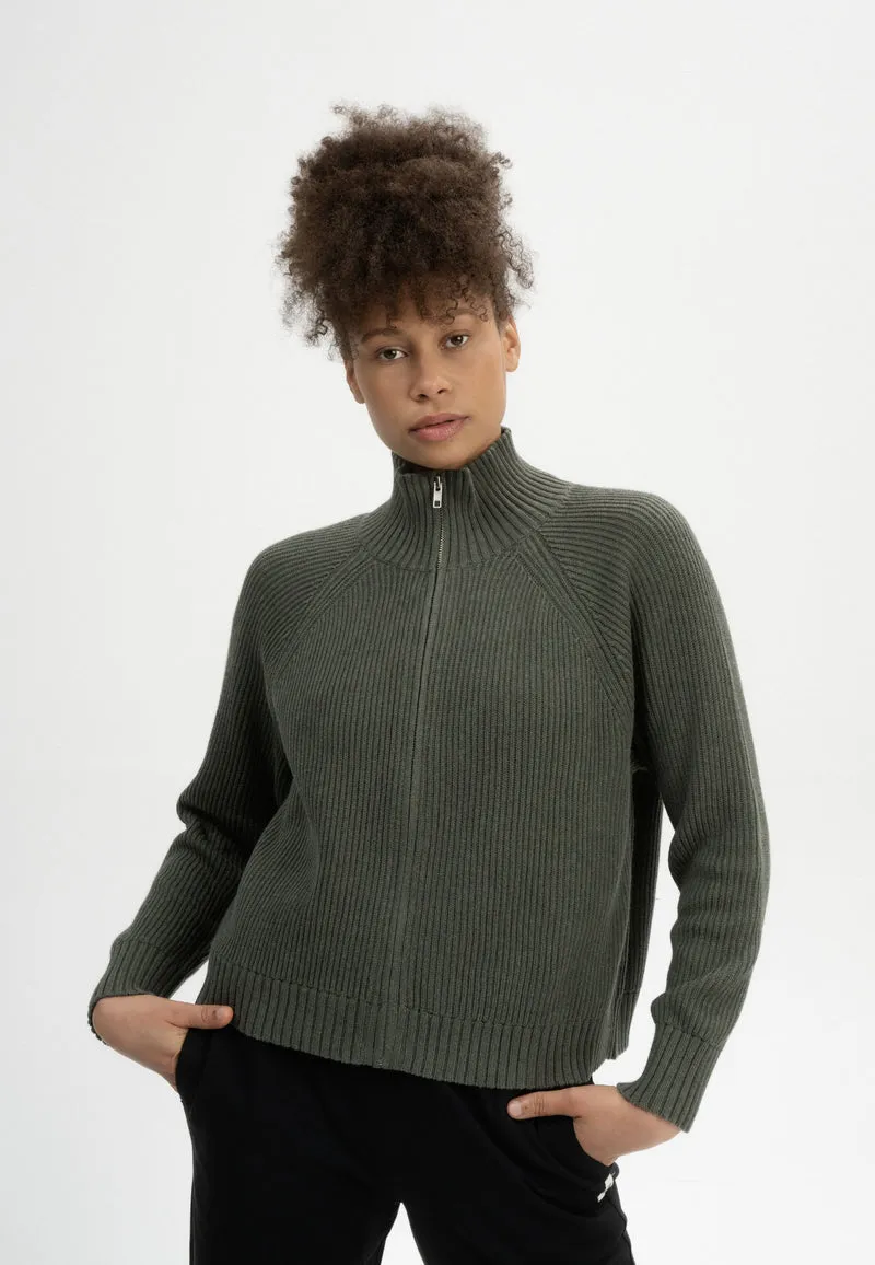 Rippstrick Jacke Style KAMUKA