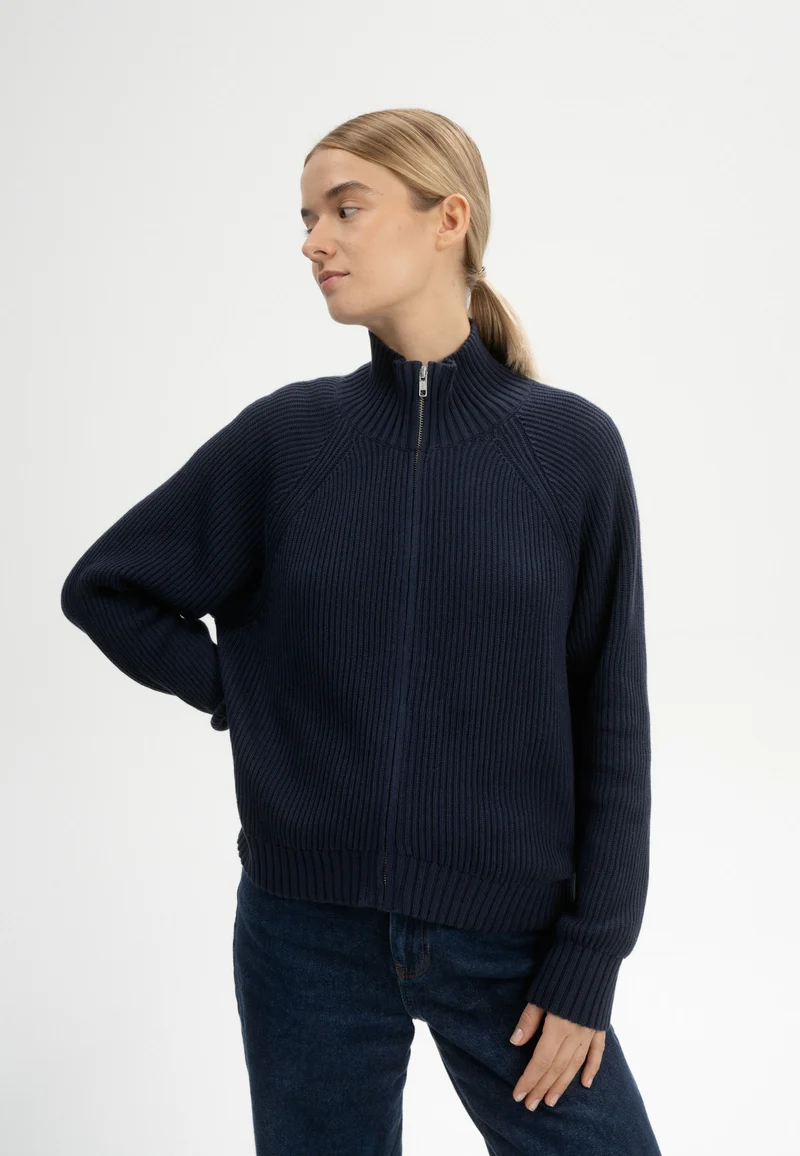Rippstrick Jacke Style KAMUKA