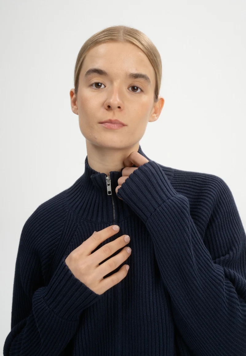 Rippstrick Jacke Style KAMUKA