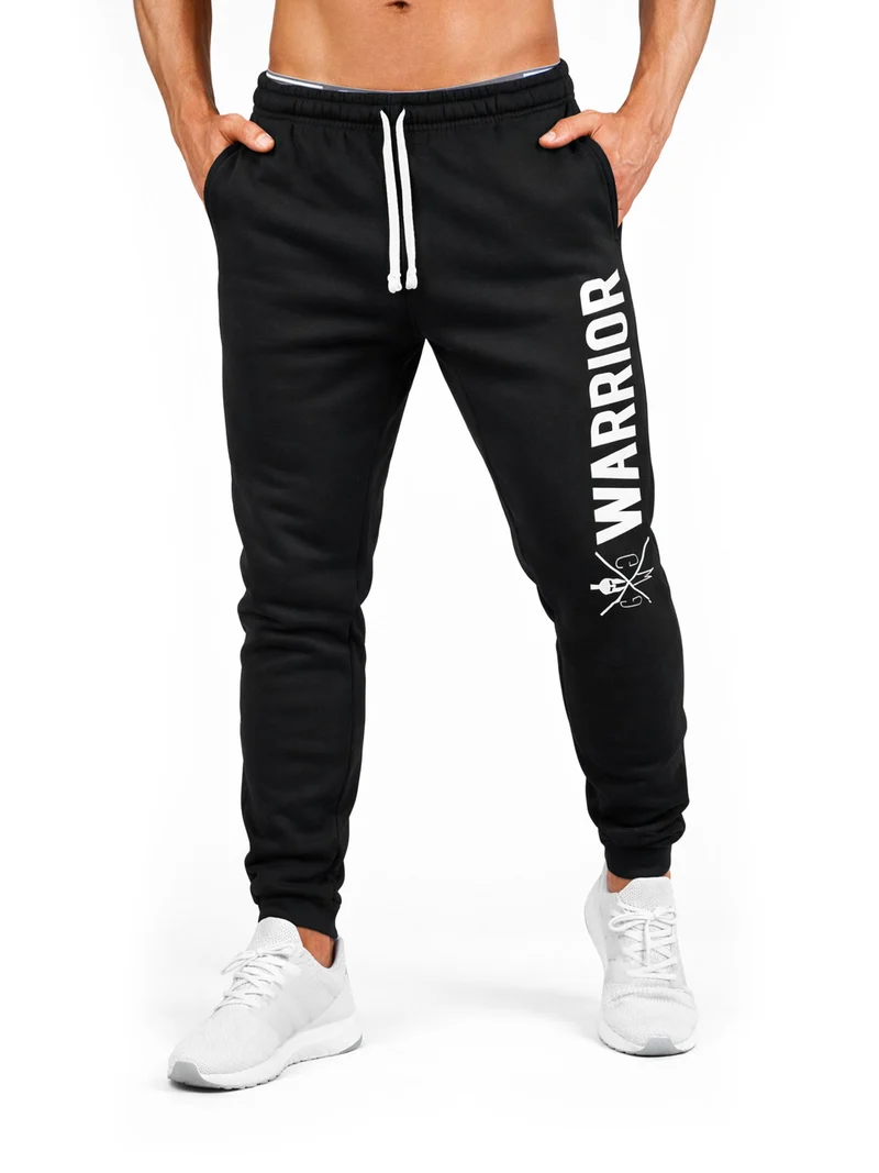 Jogginghose Warrior Vertical - Schwarz