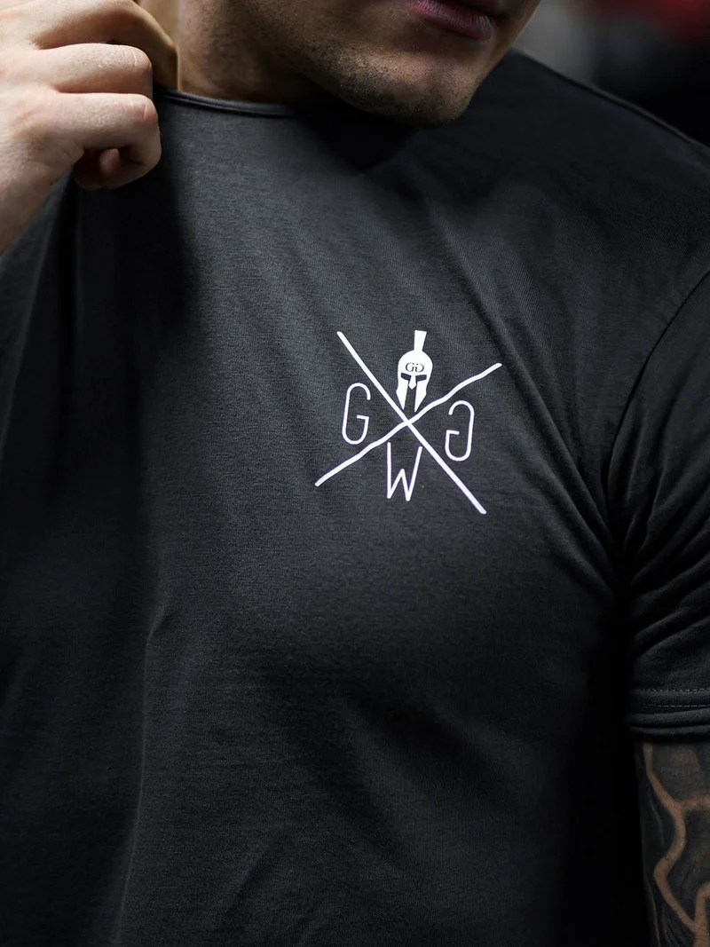 Gym T-Shirt 'Warrior' - Dunkelgrau