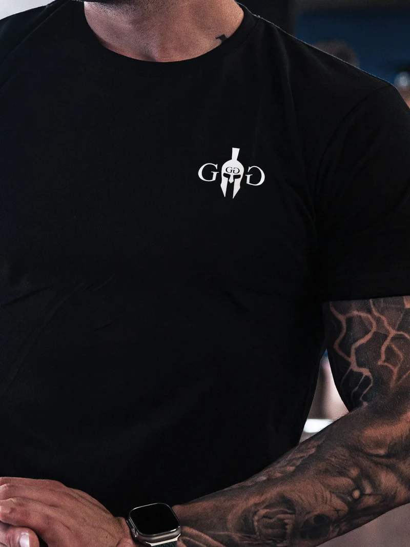 Gym T-Shirt 'Alexander the Great' - Schwarz