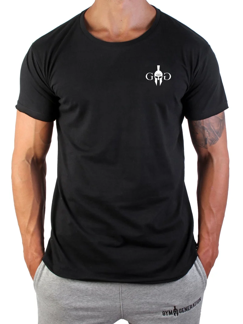 Gym T-Shirt 'Alexander the Great' - Schwarz