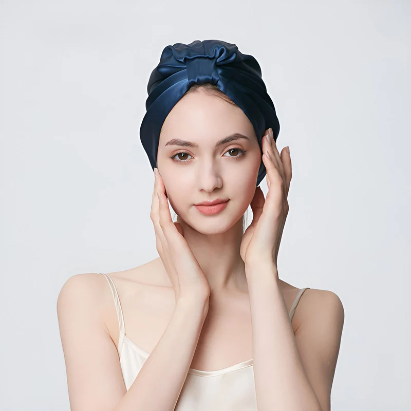 100% Maulbeerseide Turban-Stirnband