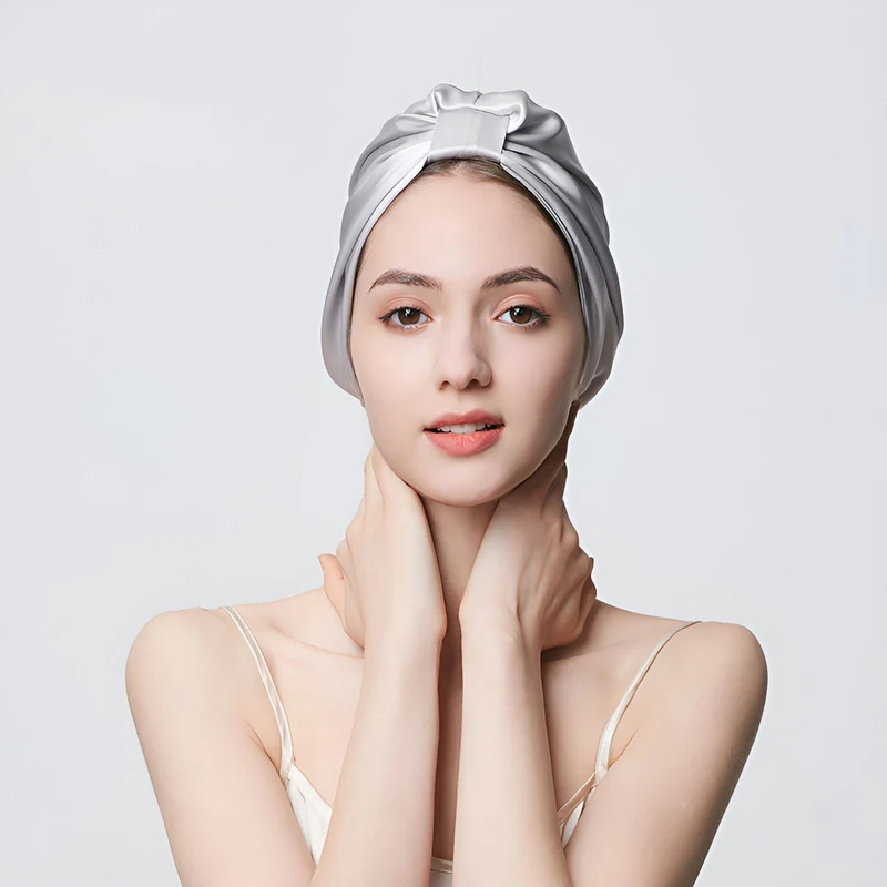 100% Maulbeerseide Turban-Stirnband