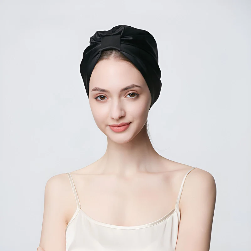 100% Maulbeerseide Turban-Stirnband