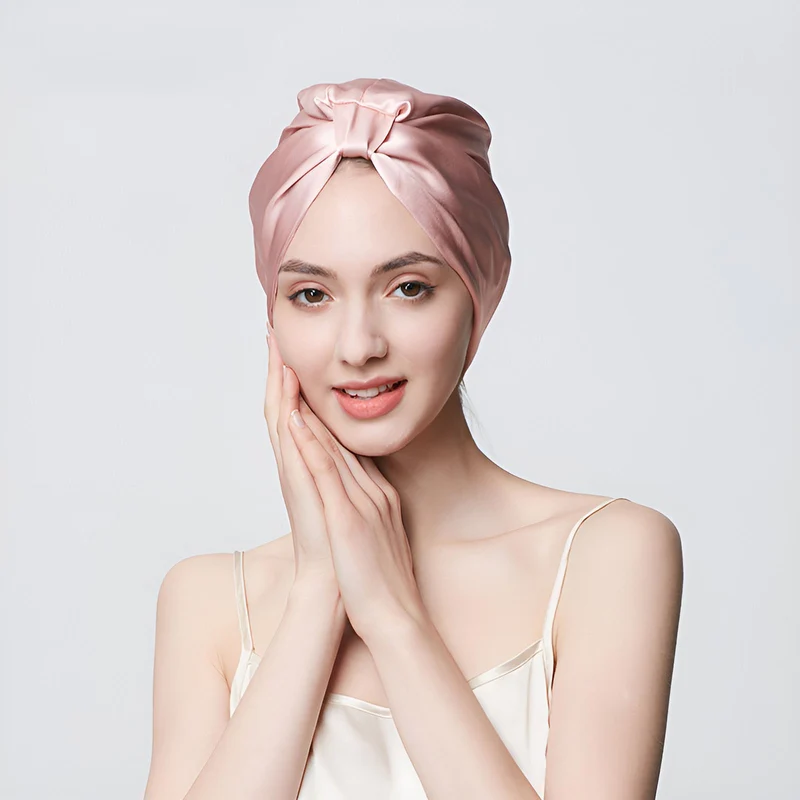 100% Maulbeerseide Turban-Stirnband