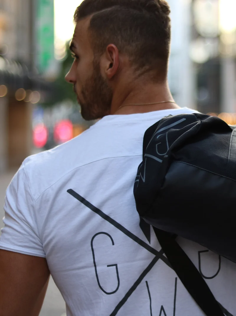 Gym T-Shirt 'Warrior' - Weiß