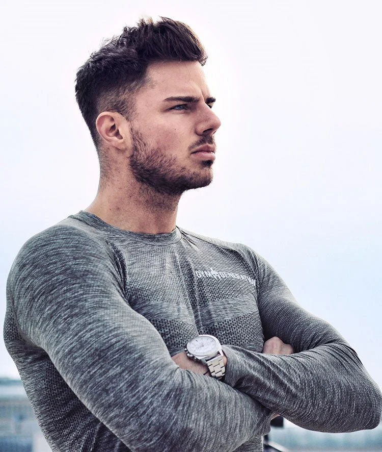 Seamless Langarm Sport Shirt - Taupe