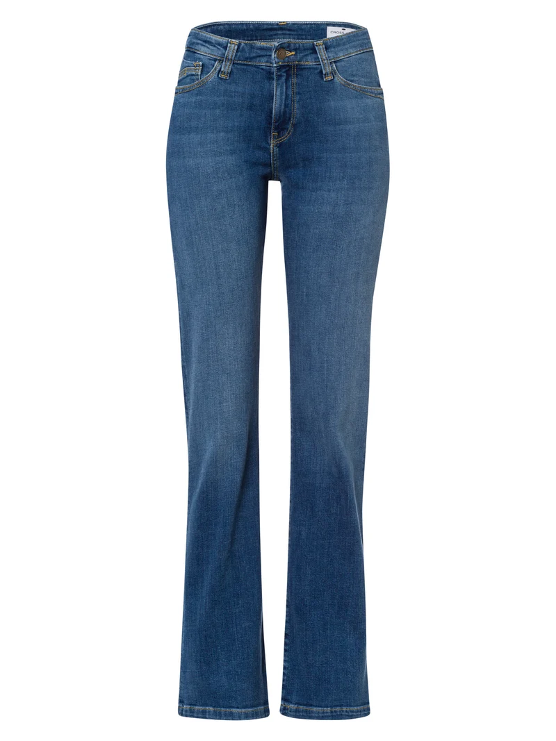 SOPO - CROSS JEANS - LAUREN Jeans, Regular Fit, High-Waist, Mid Blue Used