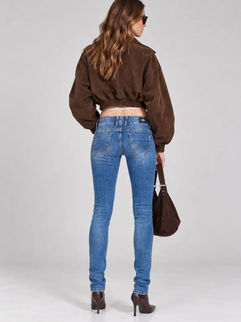 LTB - JULITA X, Skinny Fit, Low-Waist, ANGELLIS WASH