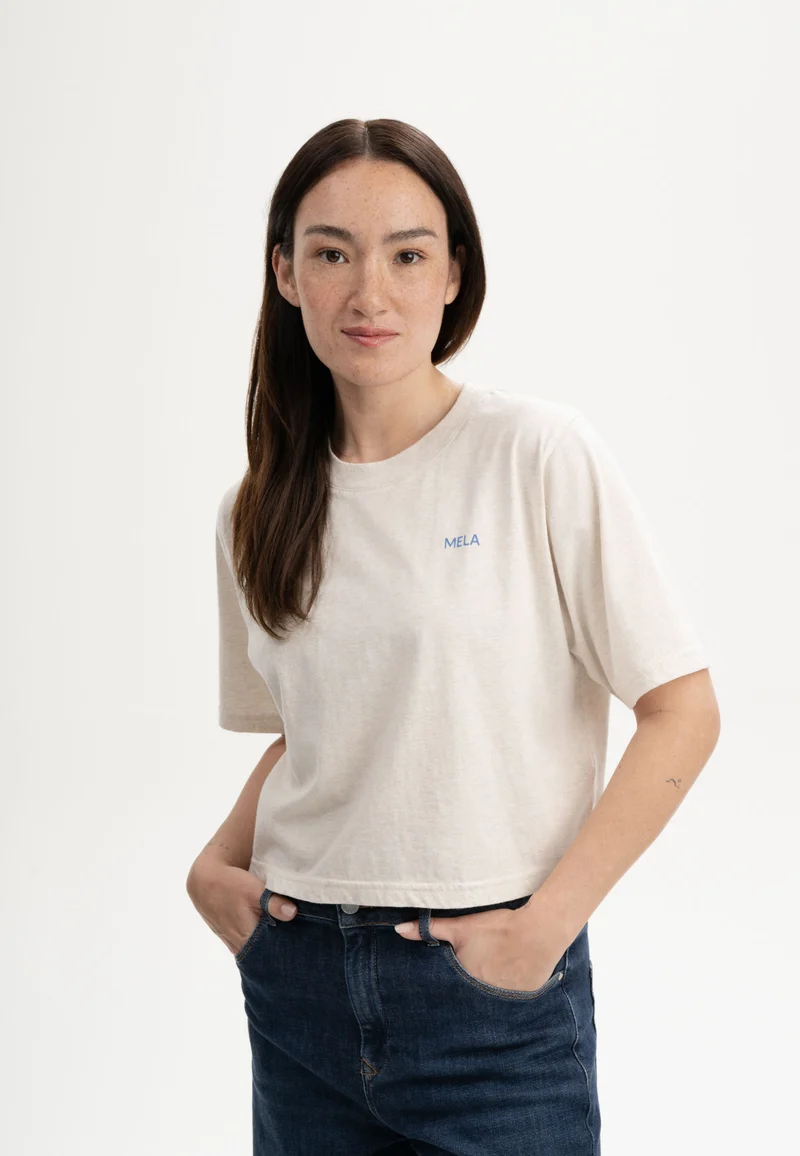 Cropped T-Shirt Style DESNA Print