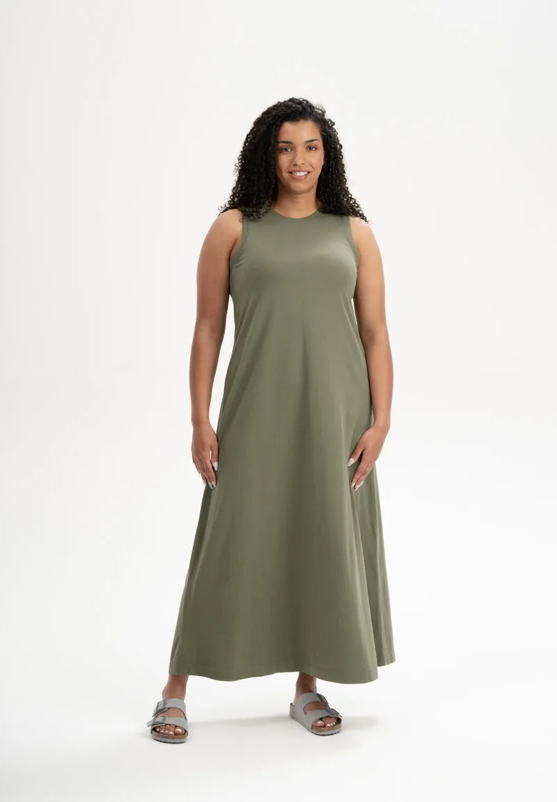 Jersey Maxi Kleid Style MAHIKA