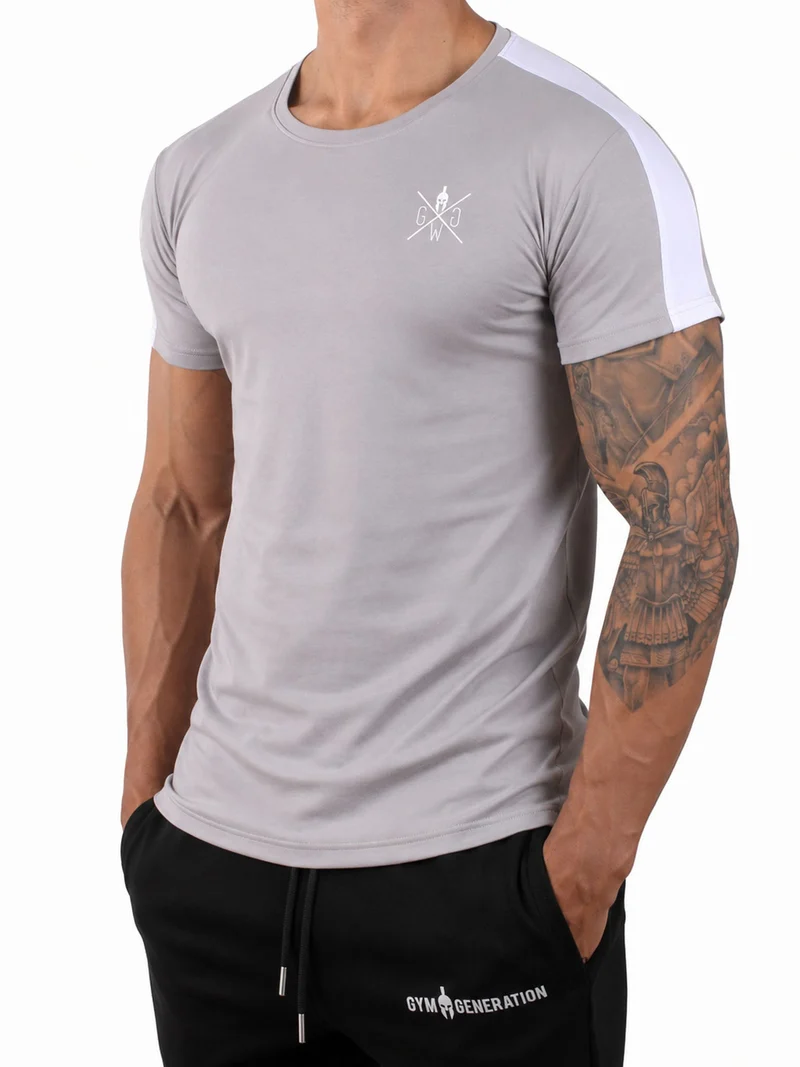Fitness T-Shirt 'Urban' - Grau