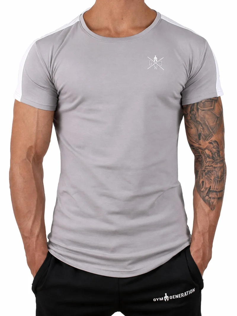 Fitness T-Shirt 'Urban' - Grau