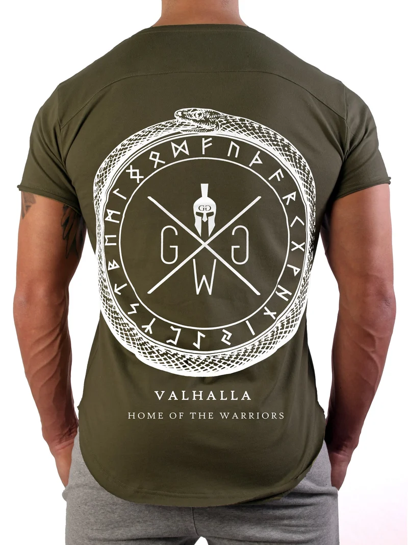 Gym T-Shirt 'Valhalla' - Olive