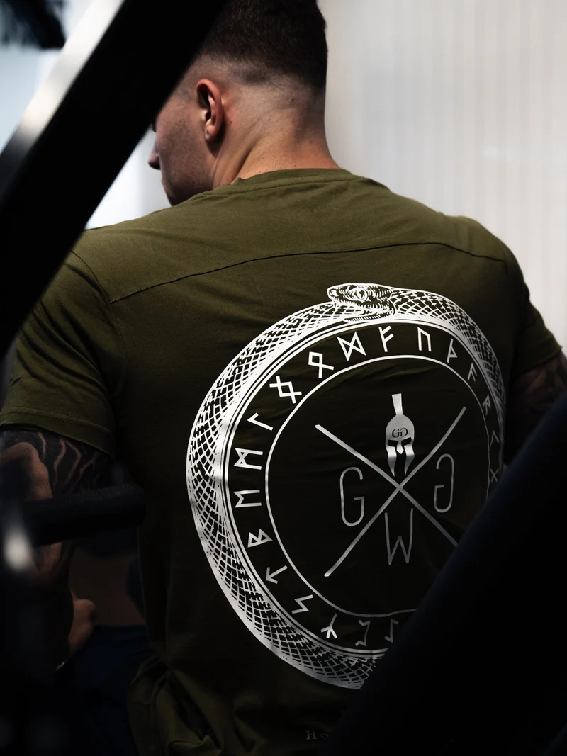 Gym T-Shirt 'Valhalla' - Olive