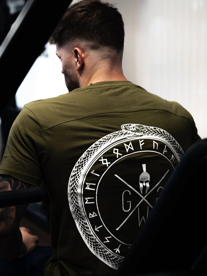 Gym T-Shirt 'Valhalla' - Olive