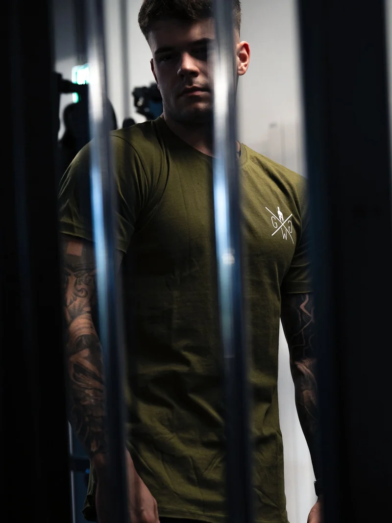 Gym T-Shirt 'Valhalla' - Olive