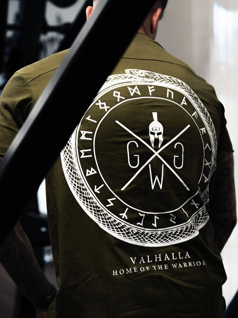 Gym T-Shirt 'Valhalla' - Olive