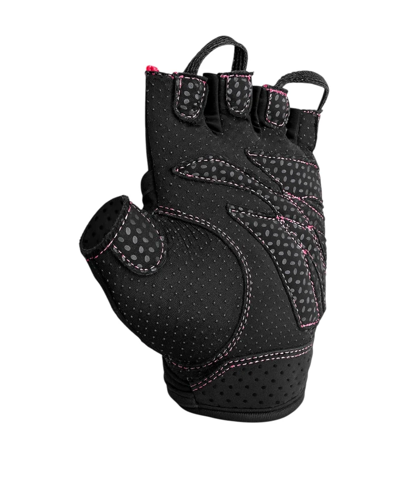 Damen Fitness Handschuhe - Schwarz / Pink