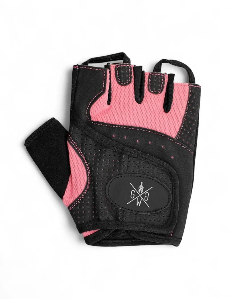 Damen Fitness Handschuhe - Schwarz / Pink