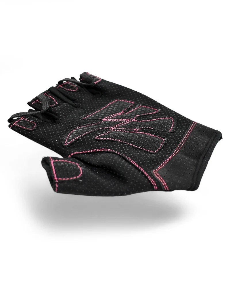 Damen Fitness Handschuhe - Schwarz / Pink