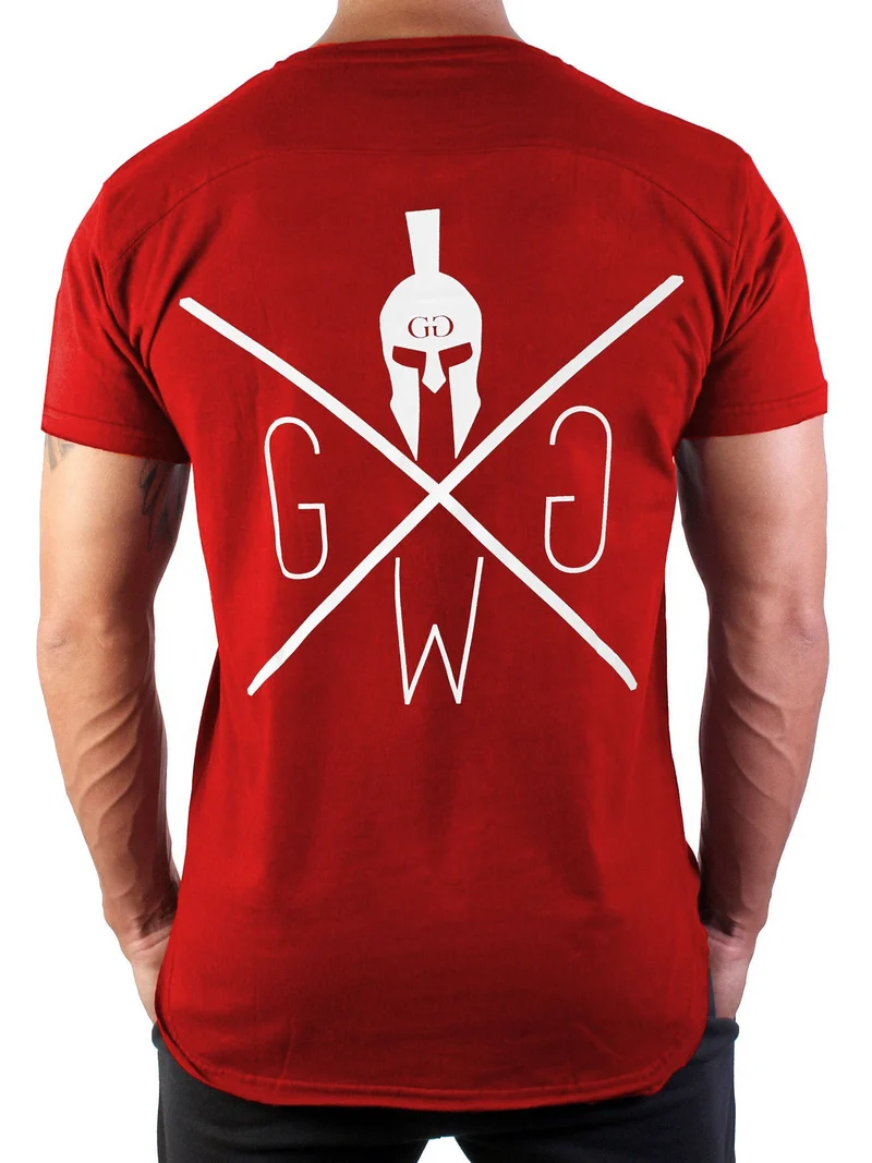 Gym T-Shirt 'Warrior' - Rot