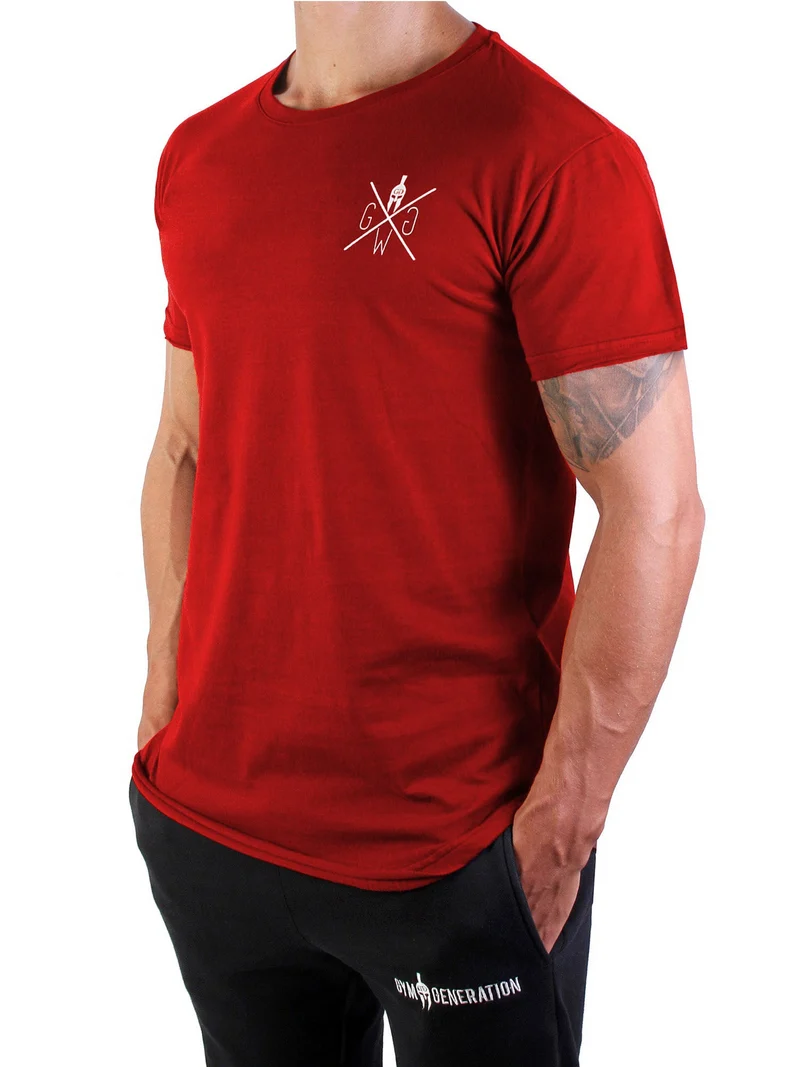 Gym T-Shirt 'Warrior' - Rot