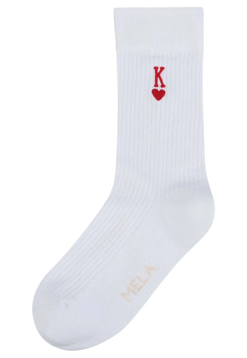 Gerippte Socken Stickerei Bundle