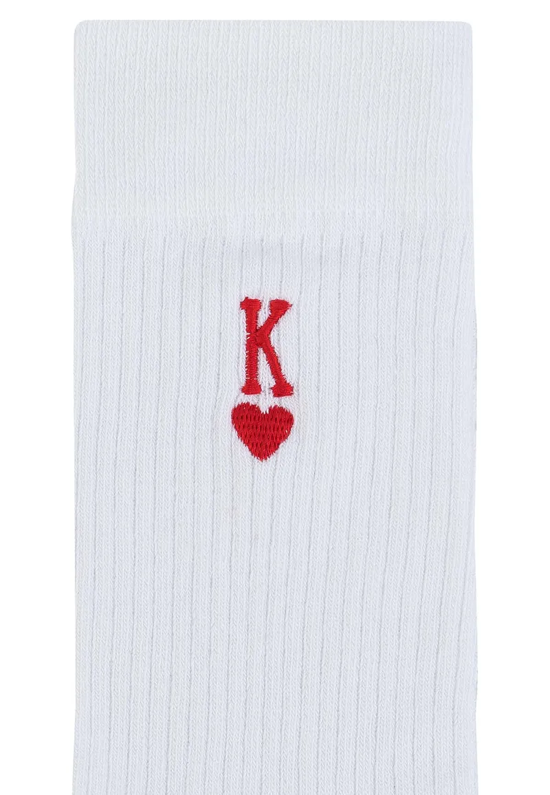 Gerippte Socken Stickerei Bundle