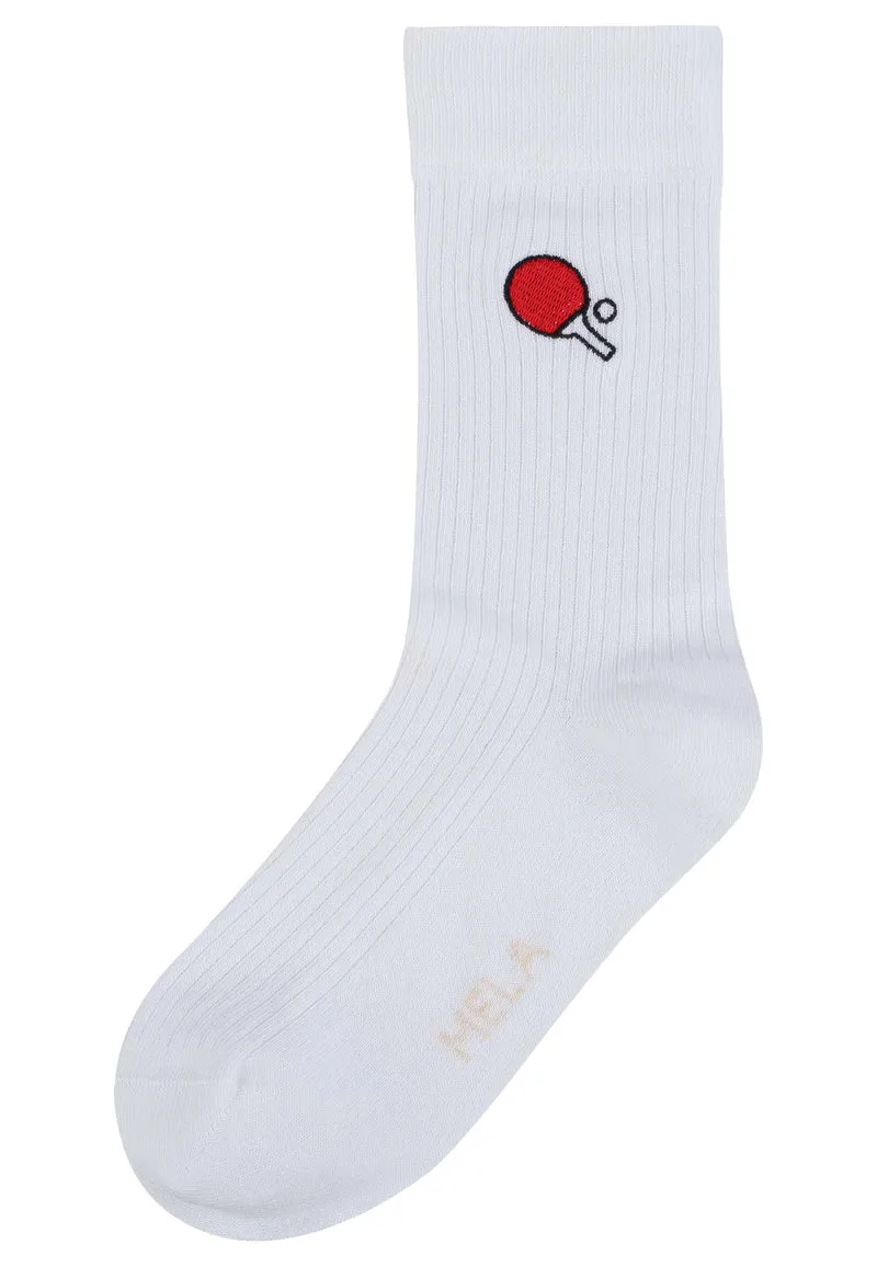 Gerippte Socken Stickerei Bundle