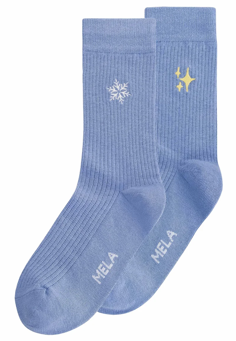 Gerippte Socken Stickerei Bundle
