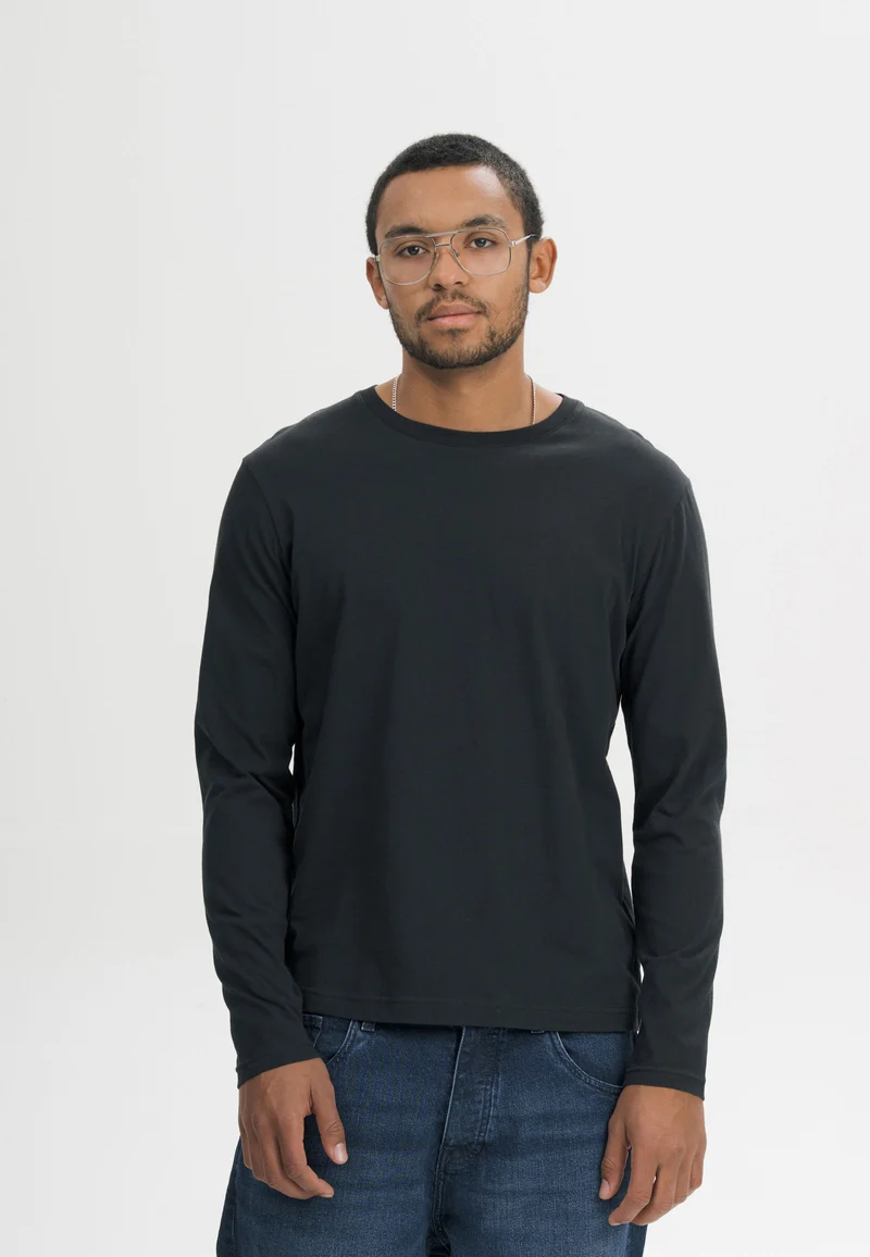 Basic Langarmshirt Style JERIN