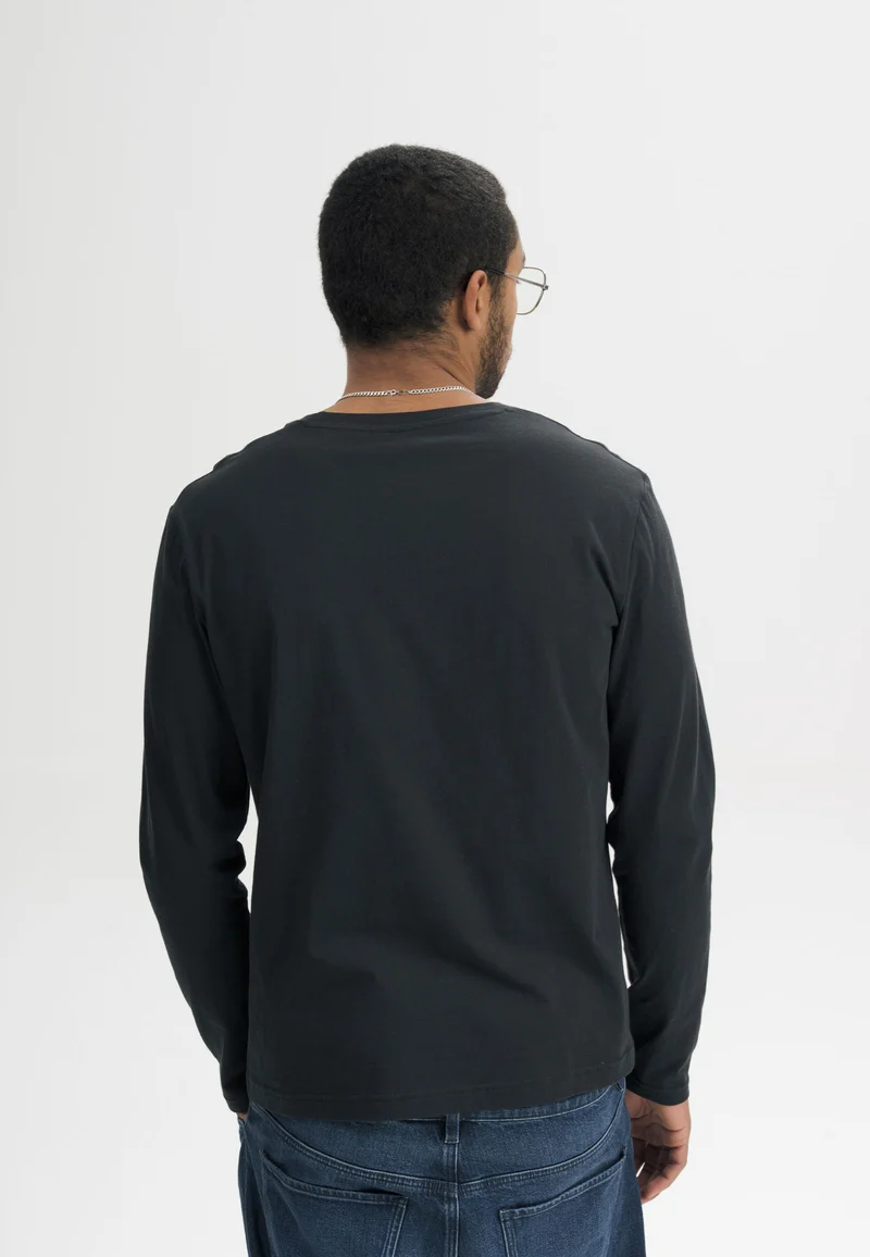 Basic Langarmshirt Style JERIN