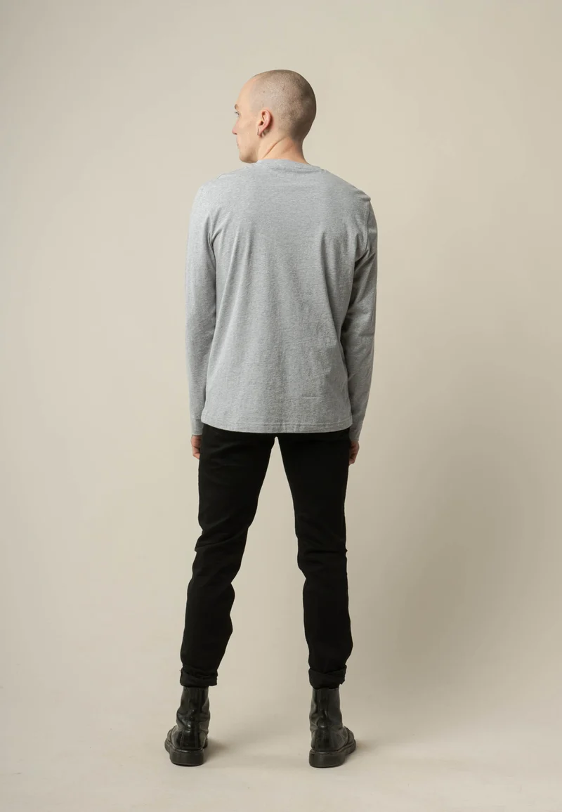 Basic Langarmshirt Style JERIN