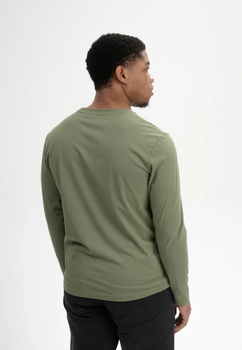 Basic Langarmshirt Style JERIN