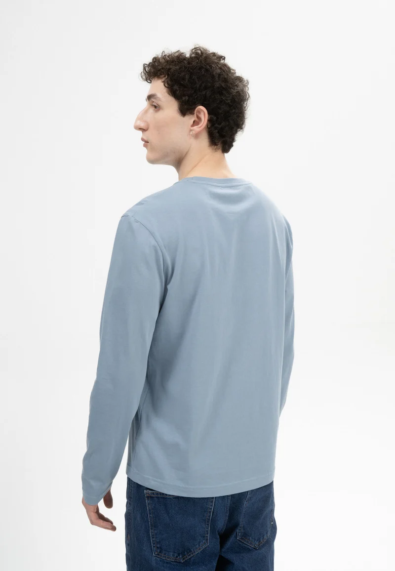 Basic Langarmshirt Style JERIN