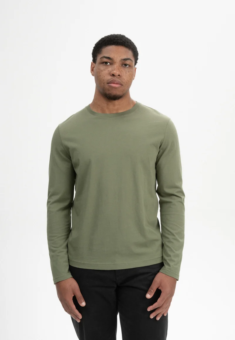 Basic Langarmshirt Style JERIN